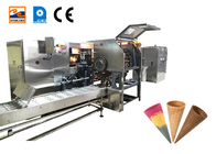 De Productiemachine van de wafeltjeloempia, de Multi Functionele Automatische Chinese Vastgestelde Machine van de Roomijskegel.