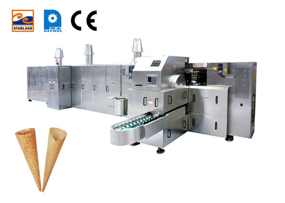 107 bakkend de Kegel Productielijn Gerold Sugar Cone Baking Machine van het Platenroomijs