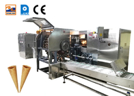 Gerolde suikerkegelproductielijn Commerciële ijshoornmachine