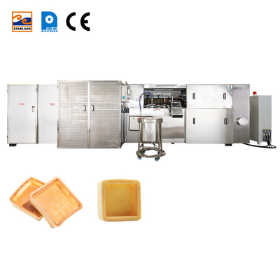 1.5kw commerciële Scherpe Shell Machine Stainless Steel Tart Shell Baking Machinery