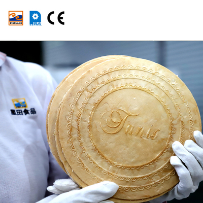 Automatische machine voor de productie van Obleas-wafers van roestvrij staal