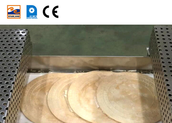 Automatische aanpasbare Obleas Wafer Machine Een jaar garantie