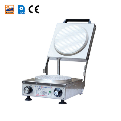 Commerciële Cone Baker Semi-Automatische besturing met 290 W * 400 D * 180 H mm Specificaties