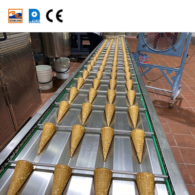 Koelconveyor voor productielijnen met 220V/380V stroomvoorziening