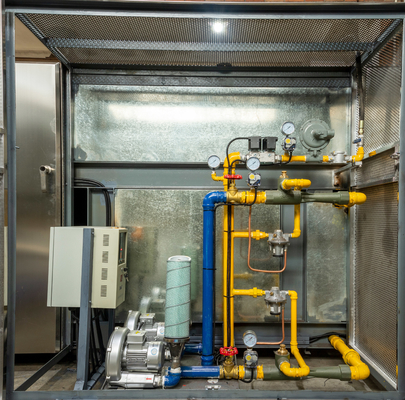 Automatische suikerconusmachine Gasverwarming PLC-besturingssysteem Oven