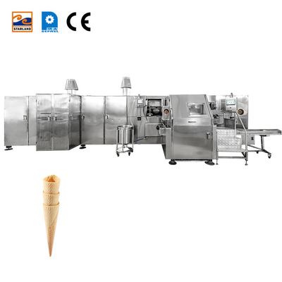 Fabrieksdirect Volledig automatische Barquillo Cone Baker Biscuit Maker Machine