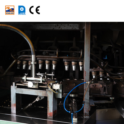 PLC-besturingssysteem Wafer Cone Productielijn met op maat gemaakte video-technische ondersteuning na service