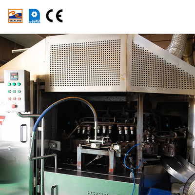 PLC-besturingssysteem Wafer Cone Machine voor consistente en perfecte kegels