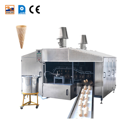 Automatische wafermachine met roestvrij staal