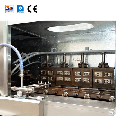 Aanpasbare Monaka-waferproductielijn met 2.0 pk hoofdmotor en PLC-besturingssysteem