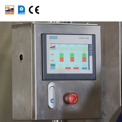 Aanpasbare Monaka-waferproductielijn met 2.0 pk hoofdmotor en PLC-besturingssysteem