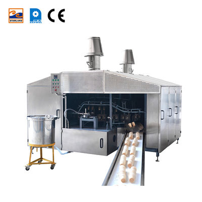 Automatische koekjes maken van roestvrij staal voor Wafer Cone Productielijn