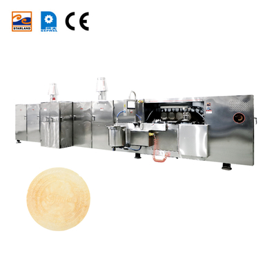 Automatische waferkoekjesmachine met videotechnische ondersteuning na de service
