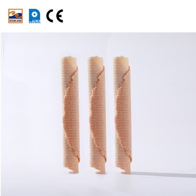Automatische werkwijze Productielijn voor eierenrolletjes Wafelrolletjes maken