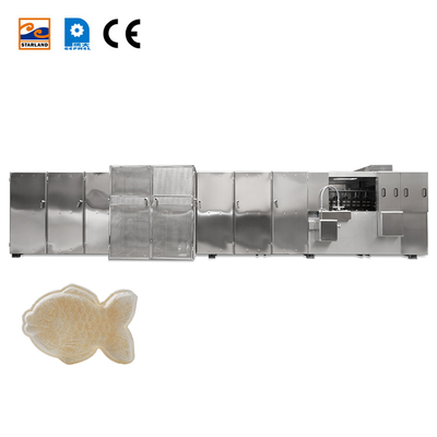 1.5kw Monaka Wafer Biscuit Baking Machine Met Digitaal Display Temperatuur Controle