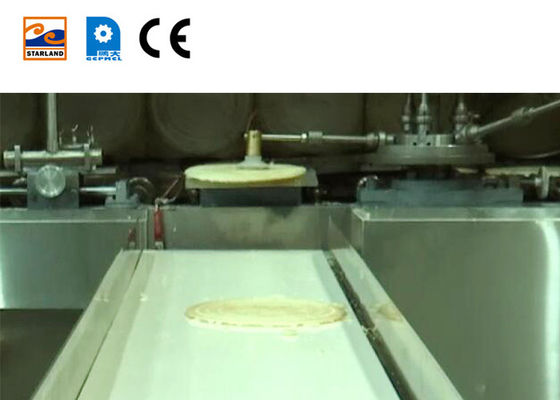 Video-technische ondersteuning en automatische productie wafer biscuit maker