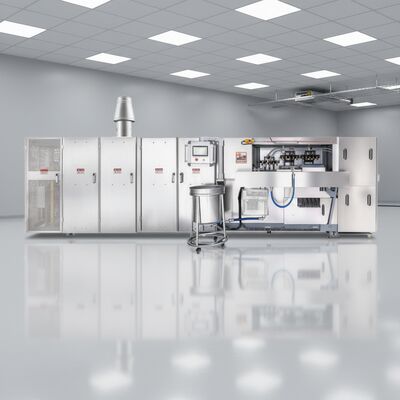 Roestvrijstalen Wafelijzer Productielijn Automatische Bediening met PLC Besturingssysteem voor Wafelijzer Productie