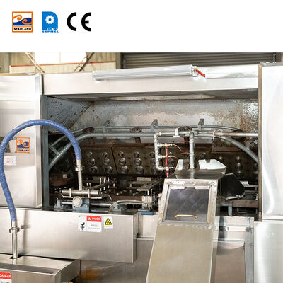 Hoge capaciteit Automatische Tart Shell Machine met 1,5 kW hoofdmotor specificatie geschikt voor continue werking