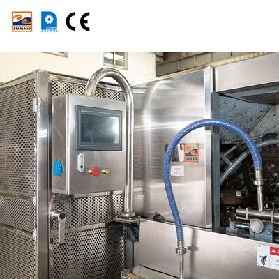 Hoge capaciteit Automatische Tart Shell Machine met 1,5 kW hoofdmotor specificatie geschikt voor continue werking
