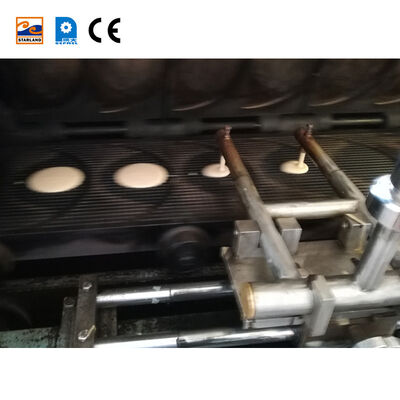 Capaciteit 2000 PCS Roller Sugar Cone Productie Lijn Volledig automatisch 1.1KW Gemakkelijk te installeren en gebruikersvriendelijk interface