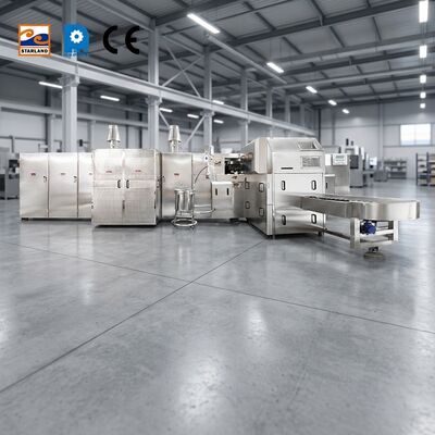Volautomatische productielijn voor rolsuikerkegels 220V 380V automatische gerolde suikerkegelproductielijn voor productie
