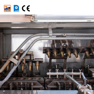 Automatische Wafer Cone-productieapparatuur die videotechnische ondersteuning biedt na service om een ​​consistent product te behouden