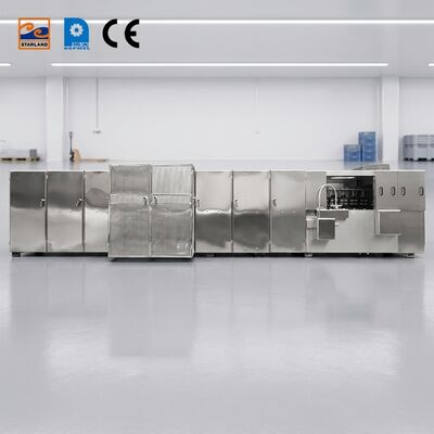 Commerciële Monaka Wafer Productie Lijn Automatische productie Video Technische ondersteuning na service