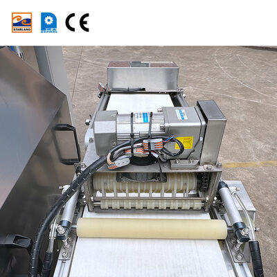Automatische productielijn voor eierrolletjes met automatische wafelrolletjes om de productie-efficiëntie te verbeteren