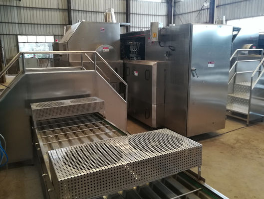 Het elektrische Kleine Ronde Roomijs van Sugar Cone Production Line For van de Komwafel