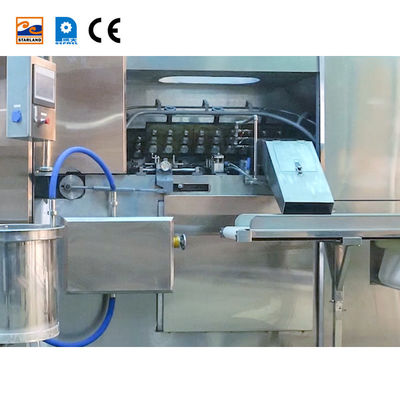 Wafeltjekegel die de Kegel tot Machine maken van het Doughnutroomijs 5400-6000 Kegels/Uur