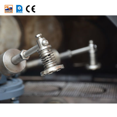 55 het bakken het Staalstructuur van Sugar Cone Making Machine Sturdy van het Platenbroodje
