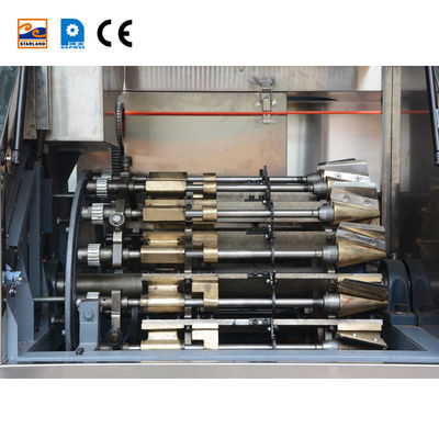 55 het bakken het Staalstructuur van Sugar Cone Making Machine Sturdy van het Platenbroodje