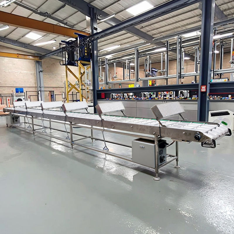 Accessoires voor kegelproductielijnen met industriële normen in roestvrij staal