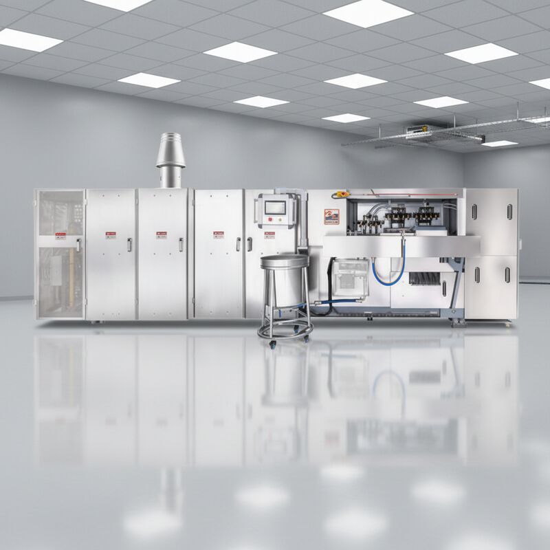 Roestvrijstalen Wafelijzer Productielijn Automatische Bediening met PLC Besturingssysteem voor Wafelijzer Productie