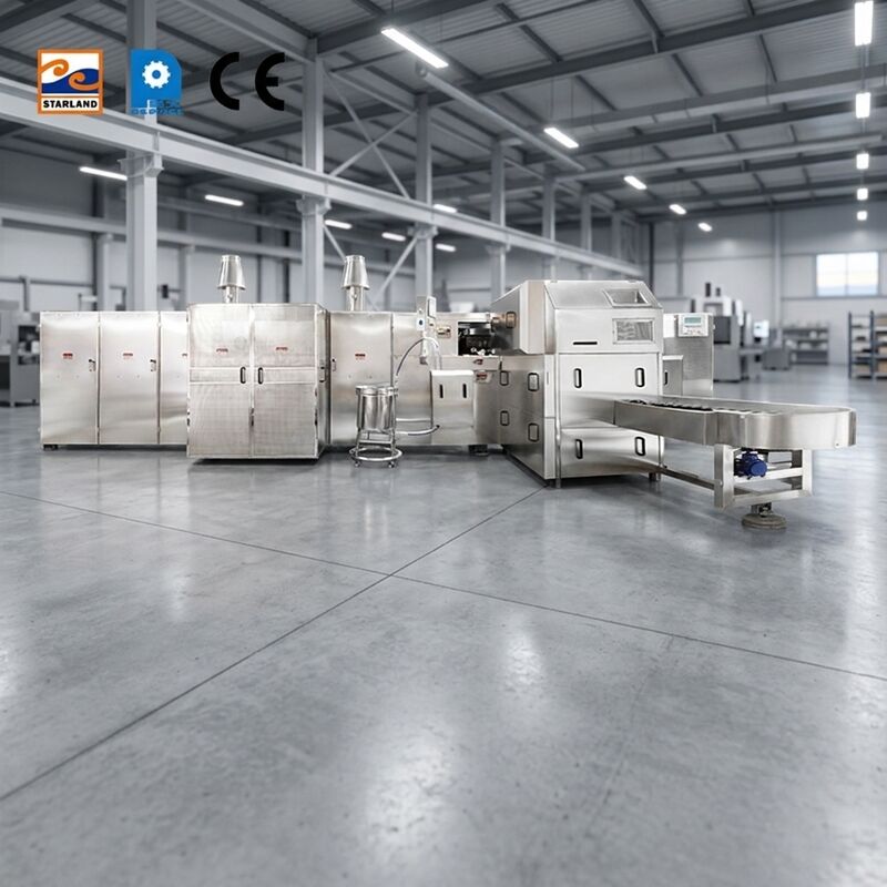 Volautomatische productielijn voor rolsuikerkegels 220V 380V automatische gerolde suikerkegelproductielijn voor productie