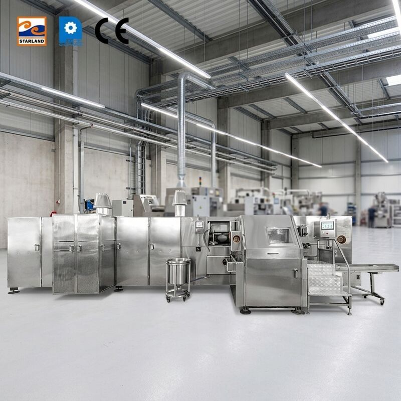 Food Ice Cream Cone Biscuit Baking Machine Featuring Intelligent Control System For Precise Baking Process Management