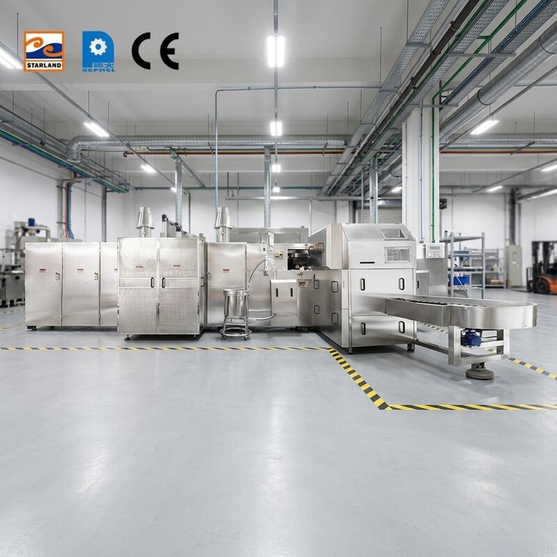 Automatische suikerconusmachine ontworpen om de koekjesproductieprocessen te verbeteren en de operationele efficiëntie te verhogen