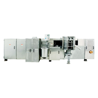 Van de de Wafelkegel van de voedselstraat het Automatische Materiaal mechanisch Synchorized
