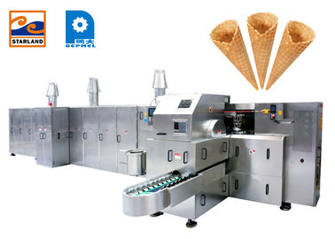 De Kegelmachine van de hoge Machts Flexibele Suiker voor Standaardroomijskegel 10000PCS/Uur
