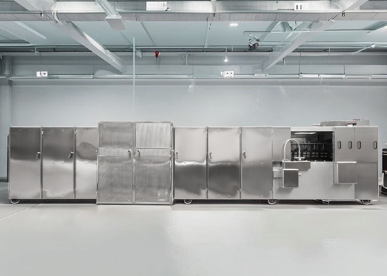 Videotechnische ondersteuning Wafer Biscuit Maker Andere snackmachine met PLC-besturingssysteem