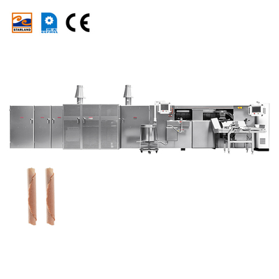 PLC roestvrijstalen biscuitproductie-apparatuur voor biscuitproductiebehoeften