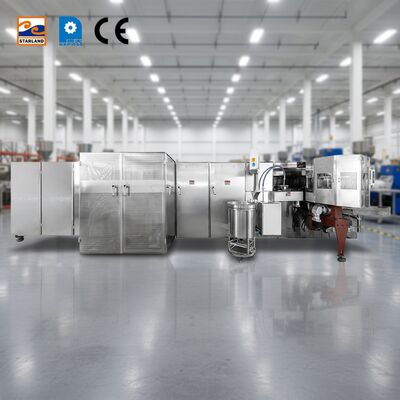 Video-technische ondersteuning Waffle Basket Productielijn