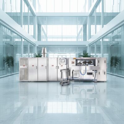 Automatische wafer kegel machine gemaakt van roestvrij staal Perfect voor de continue productie van heerlijke knapperige wafer kegels