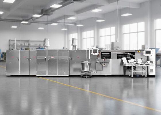 Automatische Eirolproductielijn Ontworpen voor Consistente Output en Eenvoudig Onderhoud in de Voedingsindustrie