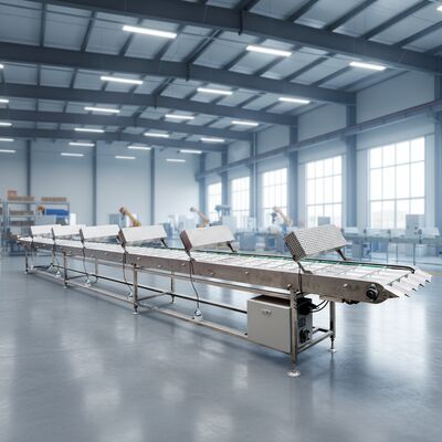 Accessoires Klaar Marshalling koelconveyor Gemakkelijke onderhoudsprocedures