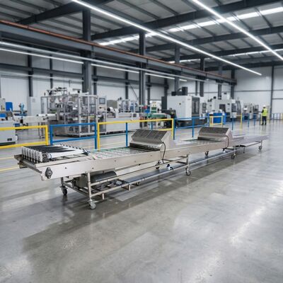 Marshalling Koelband Geschikt Voor Industriële Biscuitproductie Toepassingen