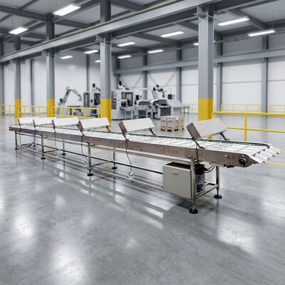 Marshalling koelconveyor voor kegel productielijn Automatische stroomlijning kegel productie-operaties