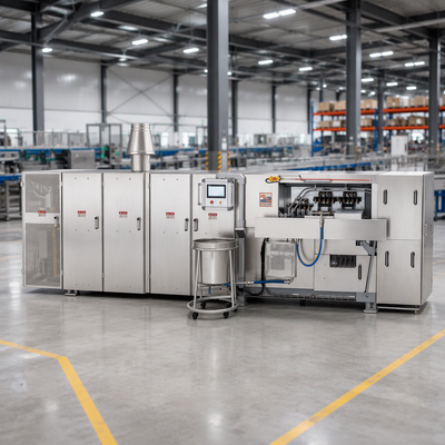 Digitale Display Temperatuurregeling Wafelijzer Productielijn Ontworpen Voor Wafelkoekjes
