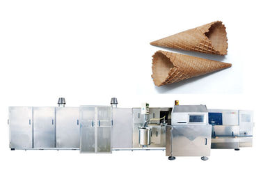 De multidimensionele Machine van de de Kegelfabricatie van koekjes van het Wafelroomijs/de Gerolde Productregel van de Suikerkegel