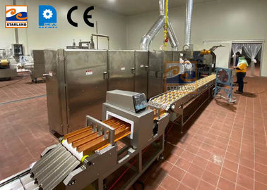 De commerciële Machine van het de Kegelproductielijn Gerolde Wafeltje van de Koekjessuiker